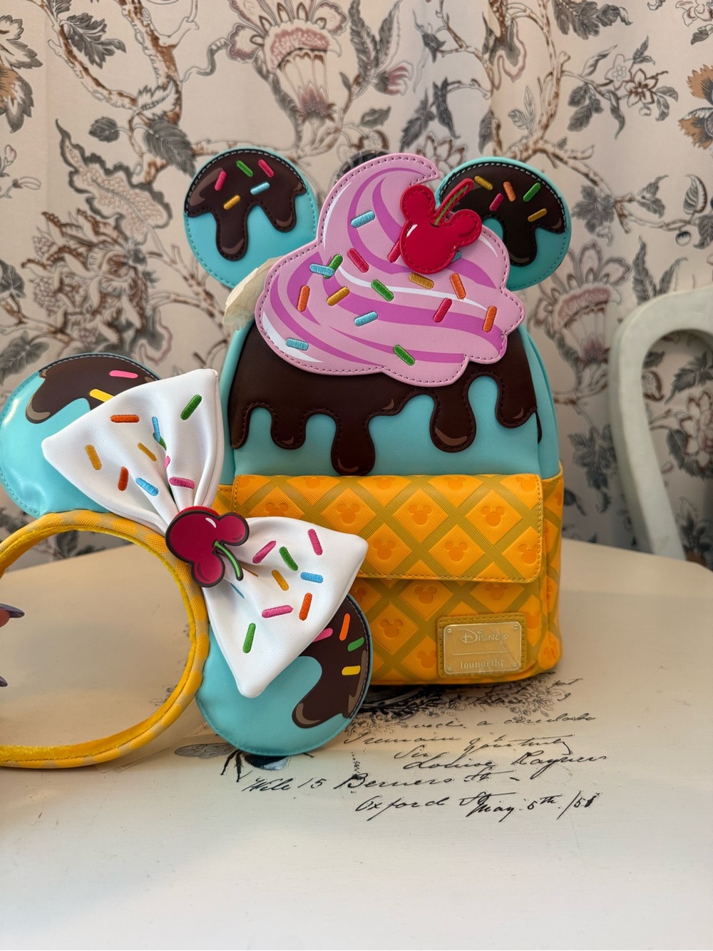 Loungefly | Disney Sweet Treats Minnie Ears Headband | NWOT - Picture 5 of 7